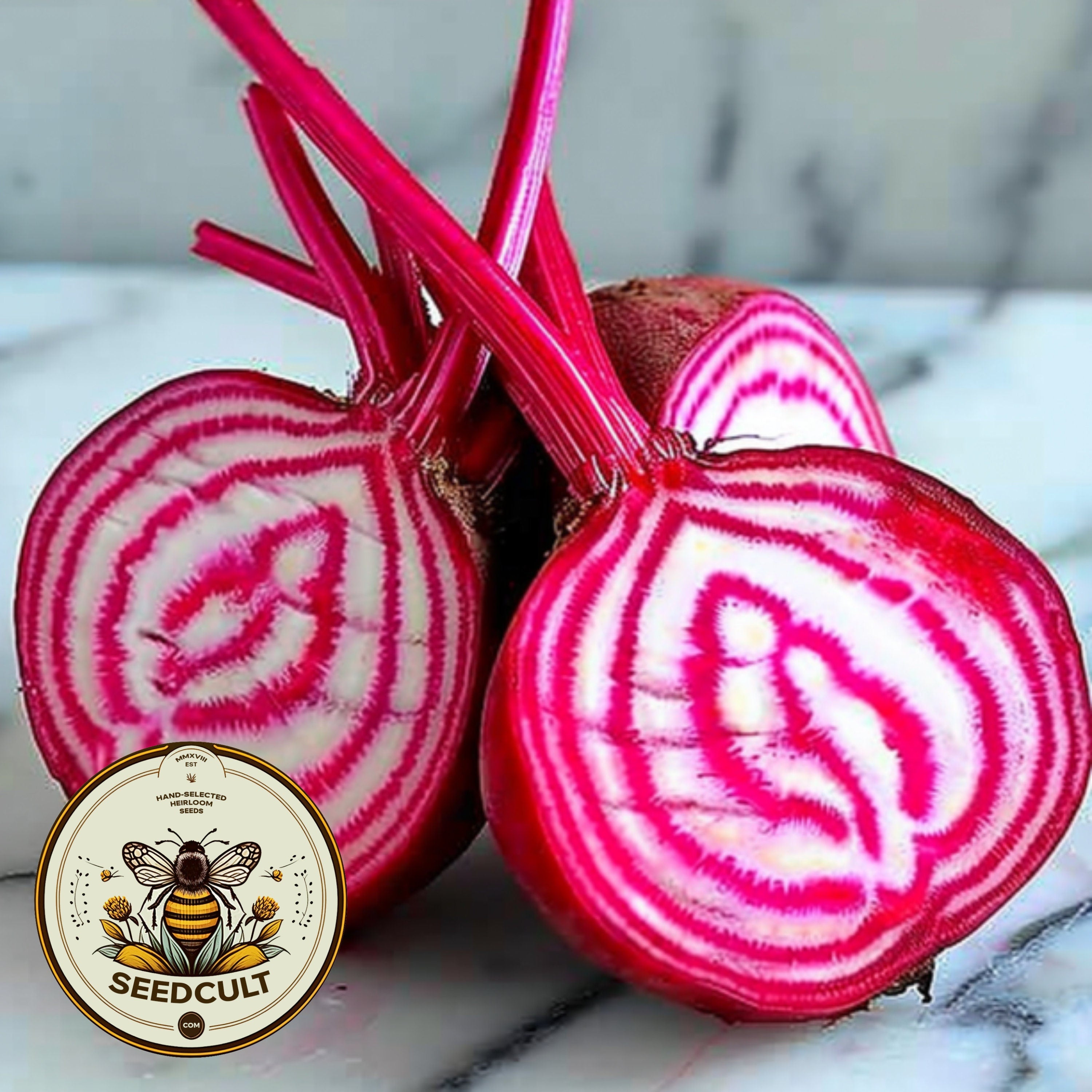 Candy Stripe Beets, Candy Cane, Bullseye, Beta Vulgaris, BE9315C