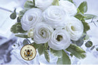 WHITE CROMA 2 LISIANTHUS, CUT FLOWERS, EUSTOMA GRANDIFLORUM