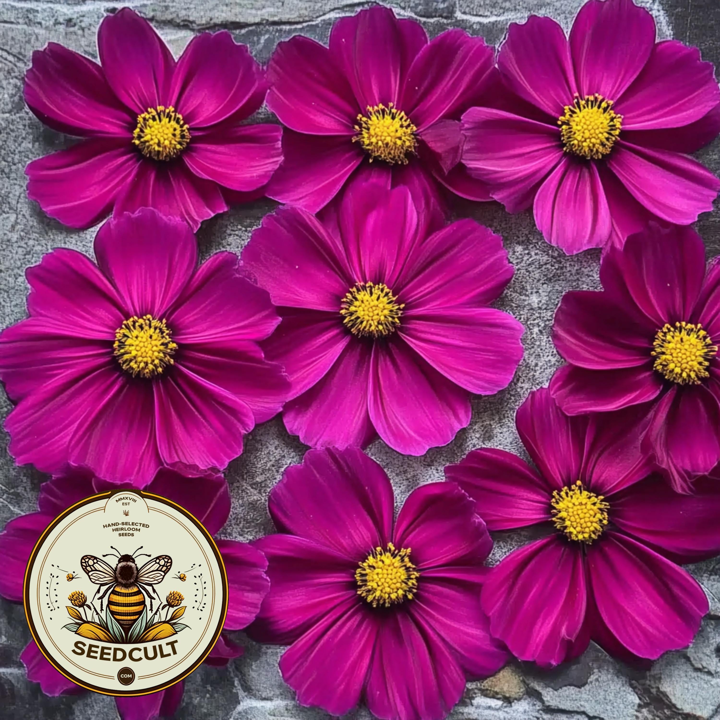 Candy Floss Red Cosmos Seeds, Cosmos Bippinatus CO1825