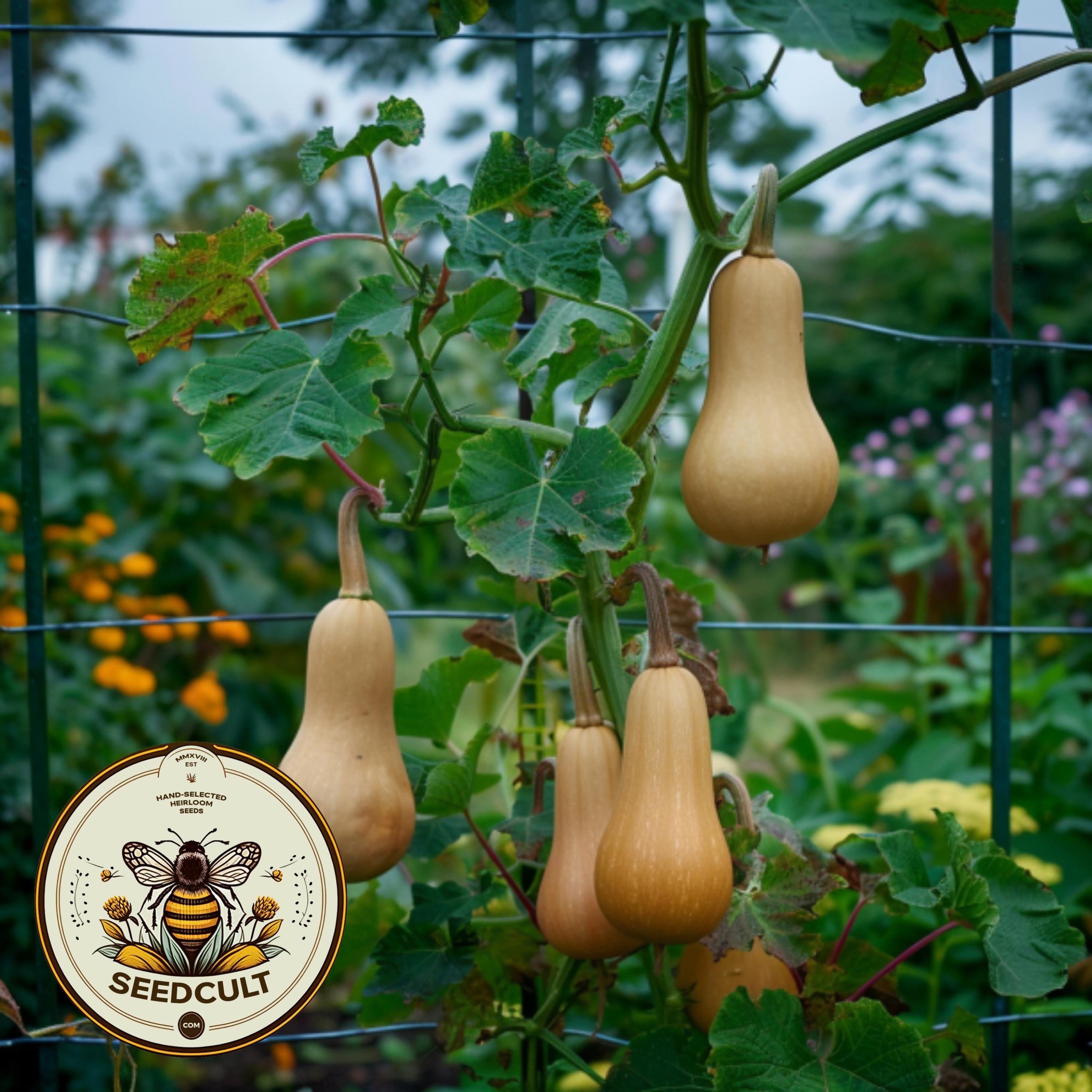 Butternut Squash Seeds, Cucurbita Moschata, Waltham, Winter Squash CB0625