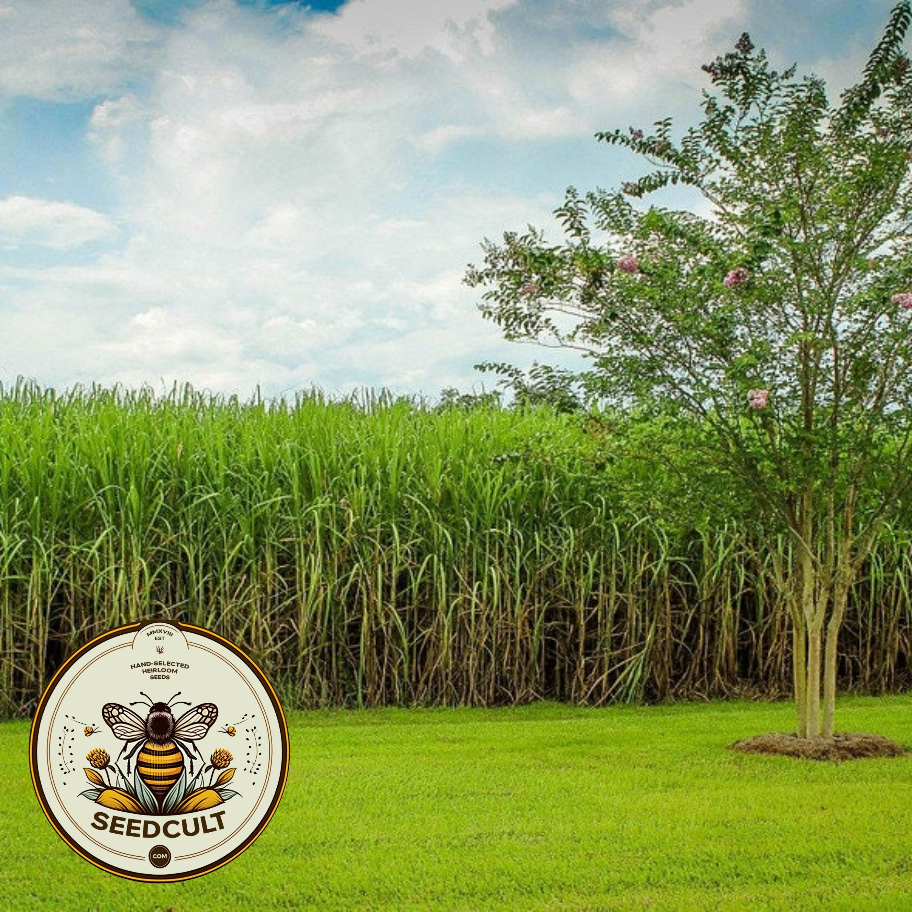 50 Organic Sugar Cane Seeds, Rox Orange Sorghum, Sorghum Bicolor SU0150