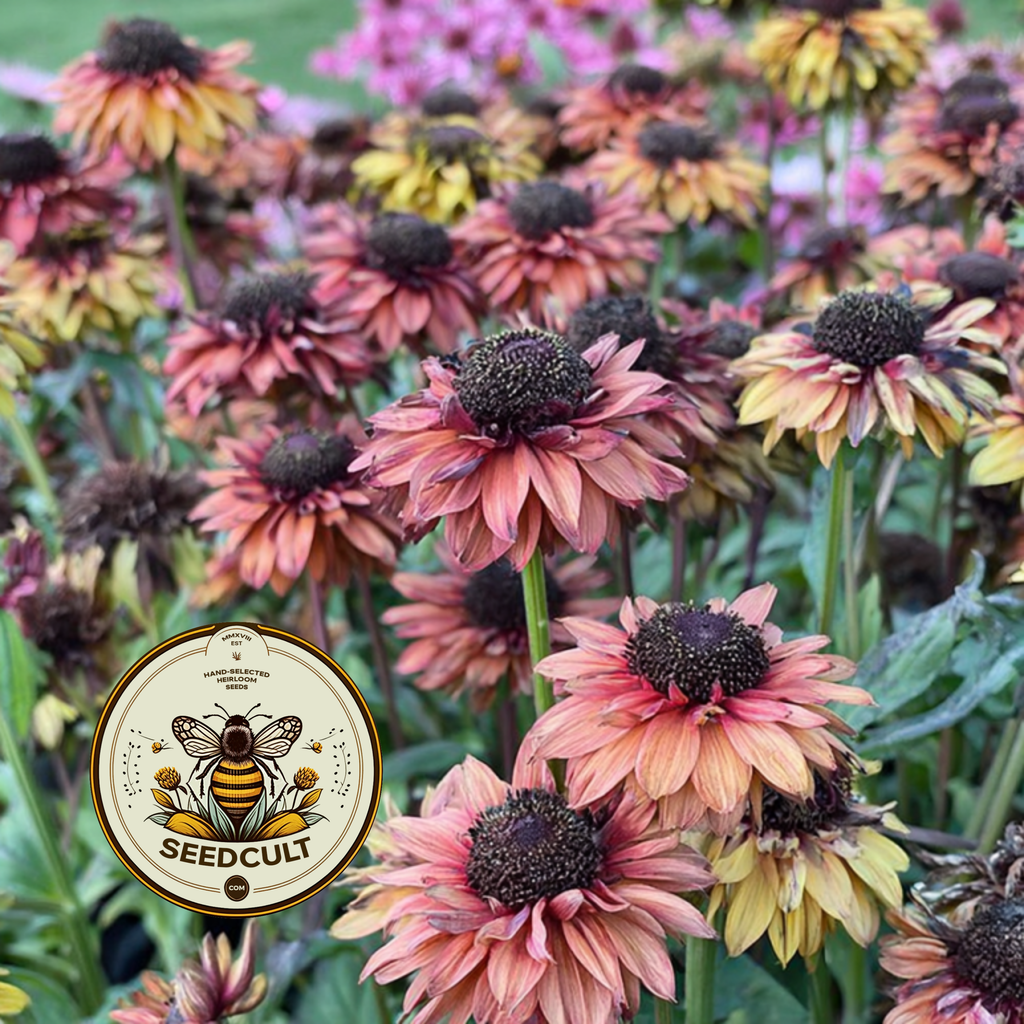 Caramel Mix Rudbeckia Seeds, Copper, Raspberry, Autumn Tones, Rudbeckia Hirta, RU1225