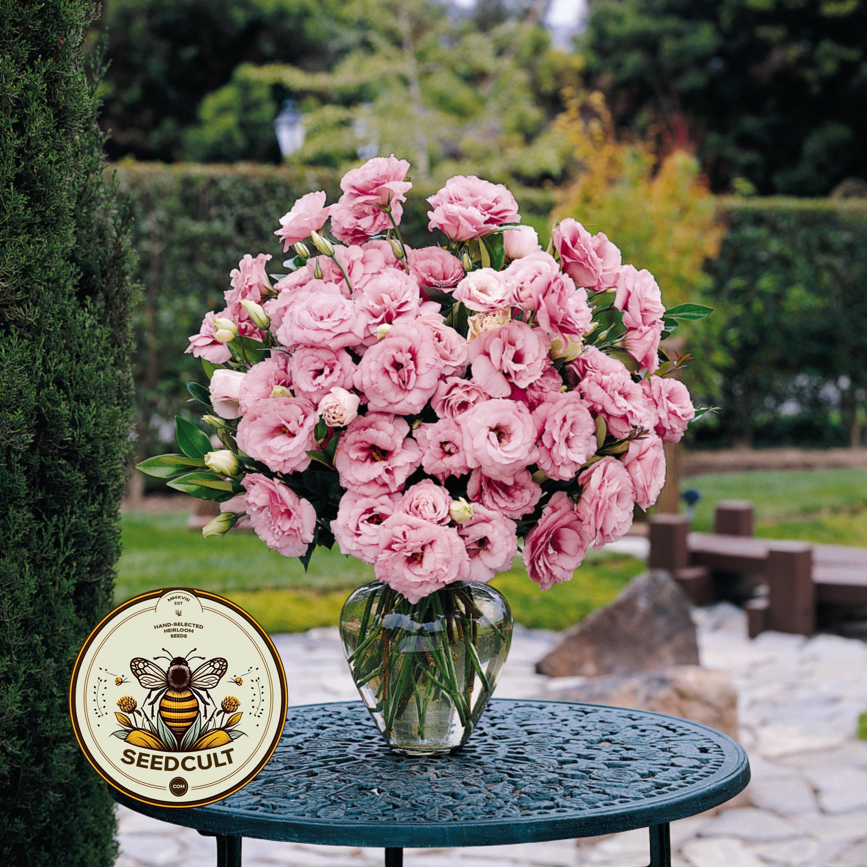 NEW! Deep Rose Lisianthus, ABC Series, Cut Flowers, Eustoma Grandiflorum, EU5020P