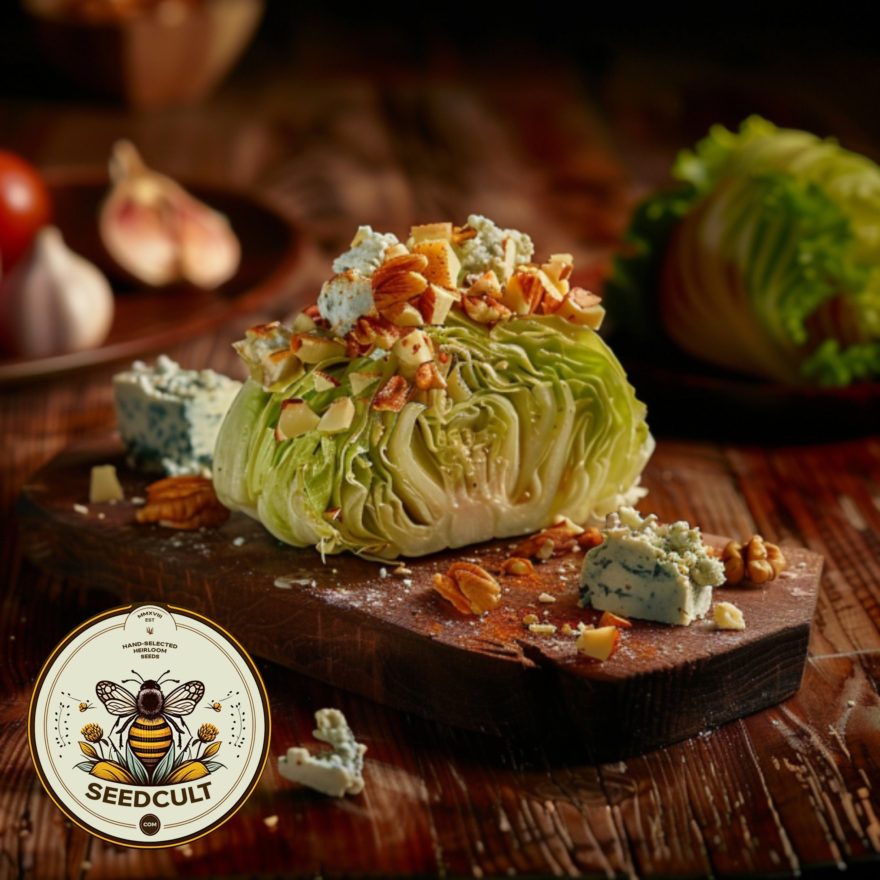 Buttercrunch Lettuce Seeds, Lactuca Sativa LC055C