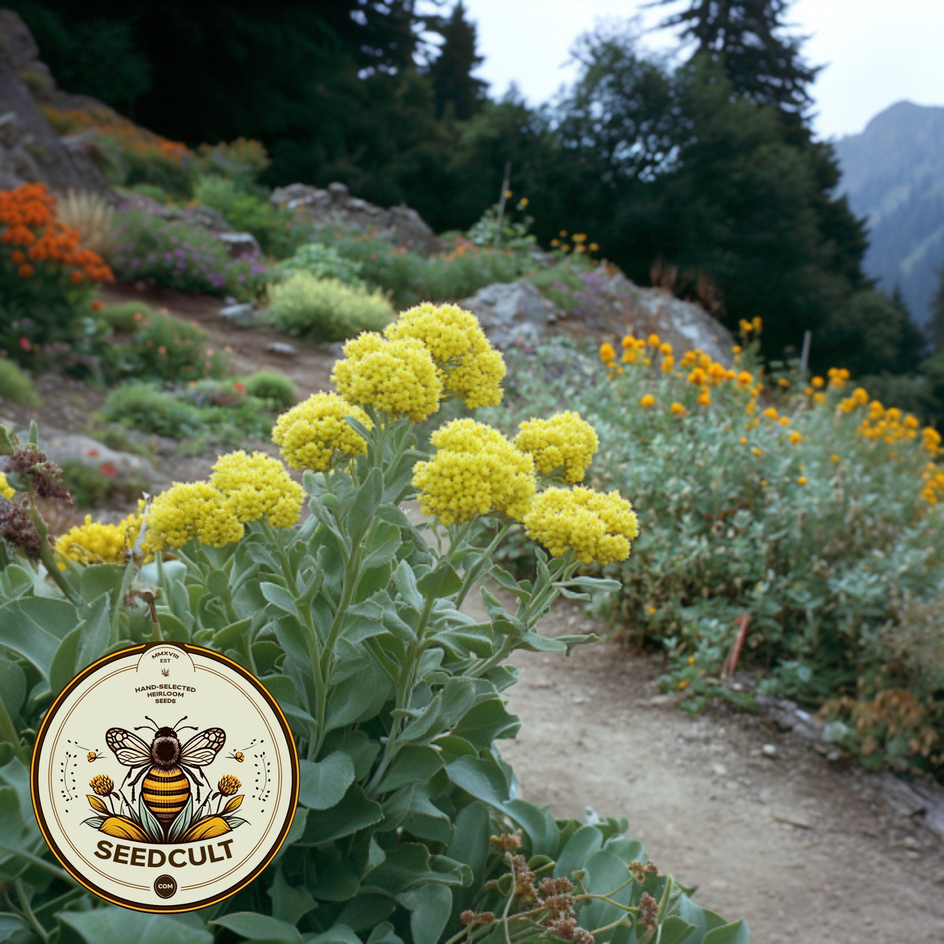 Yellow Sulfur Flower Seeds, Sulfur Buckwheat, Eriogonum Umbellatum, EG012C