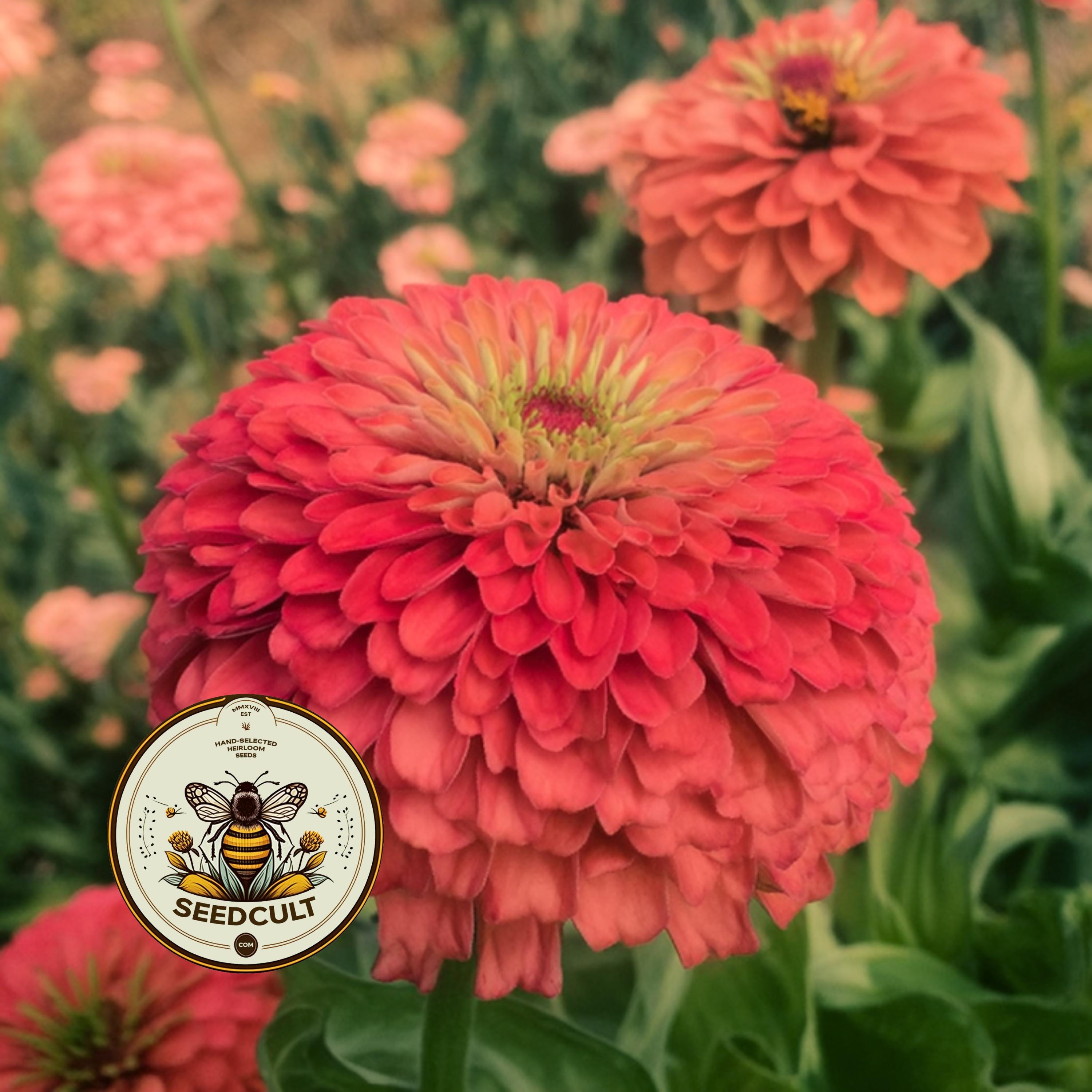 BENARYS GIANT CORAL ZINNIA