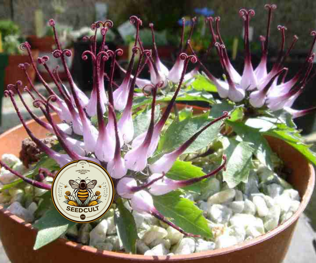 Devil's Claw Seeds, Horned Rampion, Rare Physoplexis Comosa, Small Rock Garden Plants, PY4010
