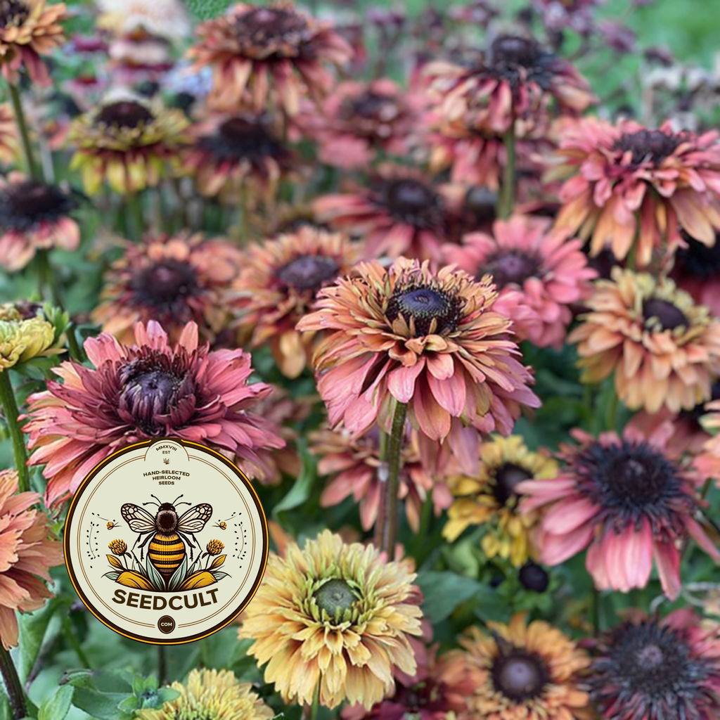 Caramel Mix Rudbeckia Seeds, Copper, Raspberry, Autumn Tones, Rudbeckia Hirta, RU1225