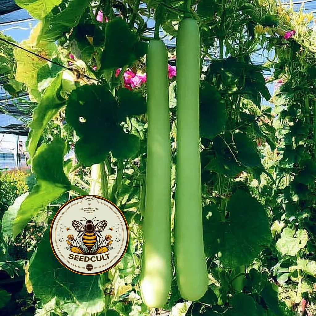 Snake Gourd Seeds, Cucuzzi, Gagootz, Edible Gourd, Italian Delicacy, Lagenaria Siceraria, LS0210