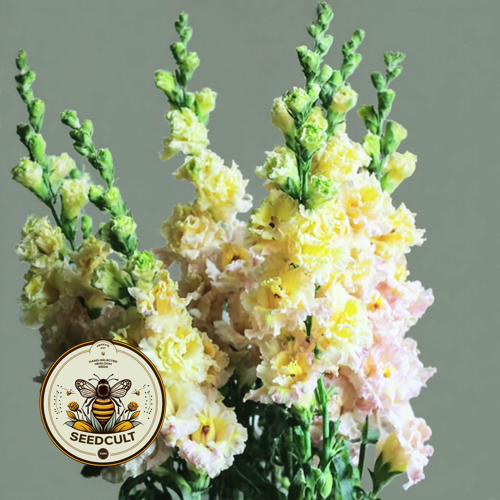Snapstar Champagne Snapdragon Seeds, Antirrhinum majus AN7525