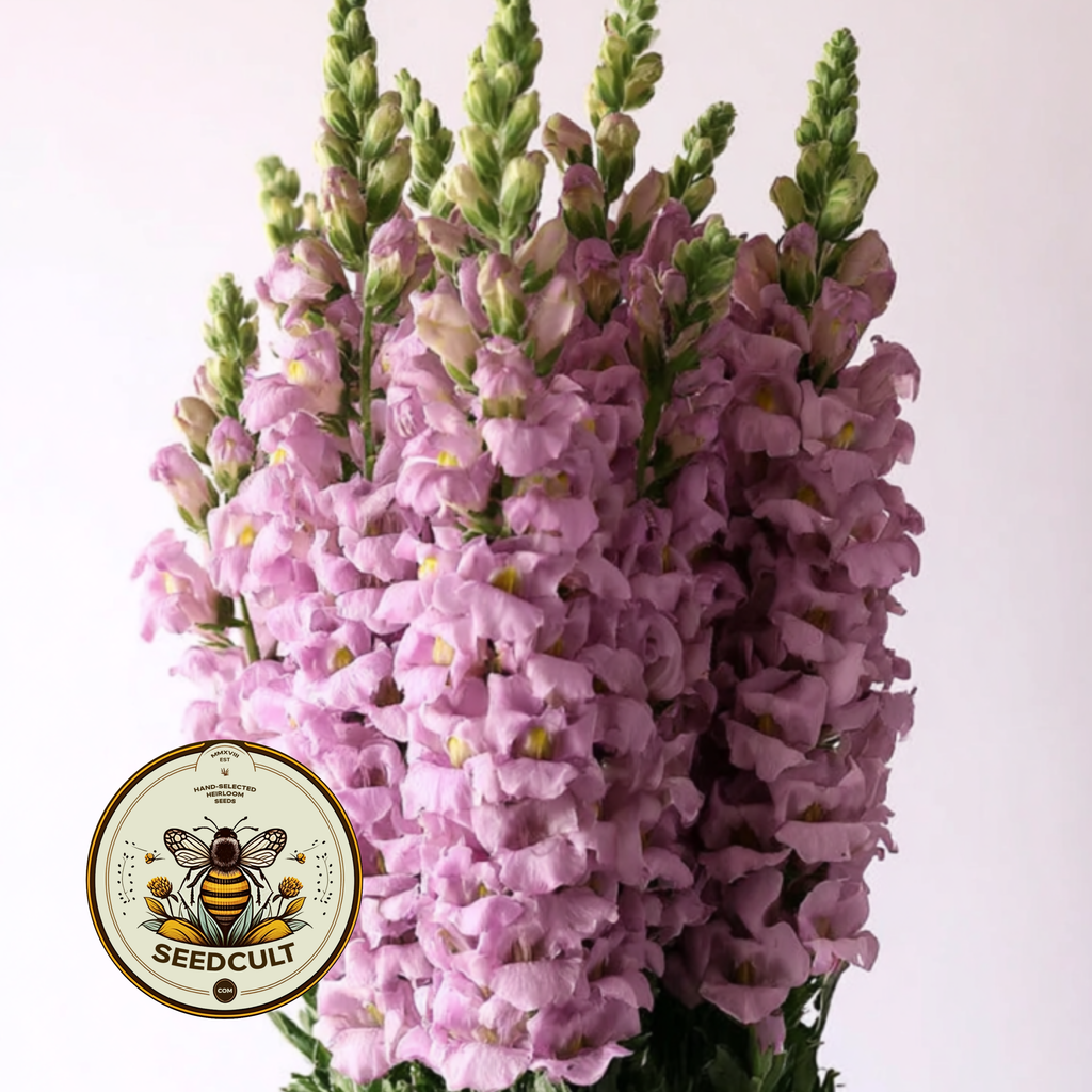 Avignon Lavender Snapdragon Seeds, Antirrhinum majus AN7425