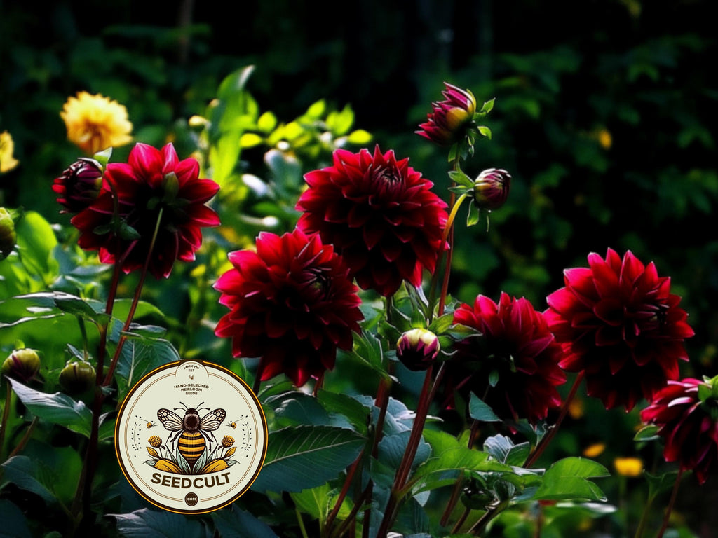 Bloody Mary Mix Dahlia Seeds, Dahlia Variablilis, DH1020