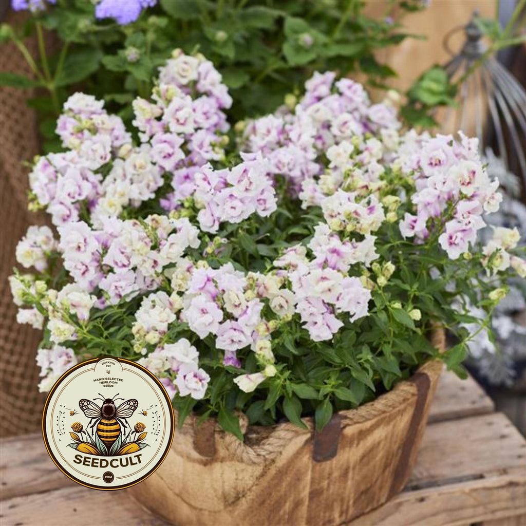 NEW! Twinny Orchid Snapdragon Seeds, Double Flowering, Butterfly Antirrhinum Majus AN6125